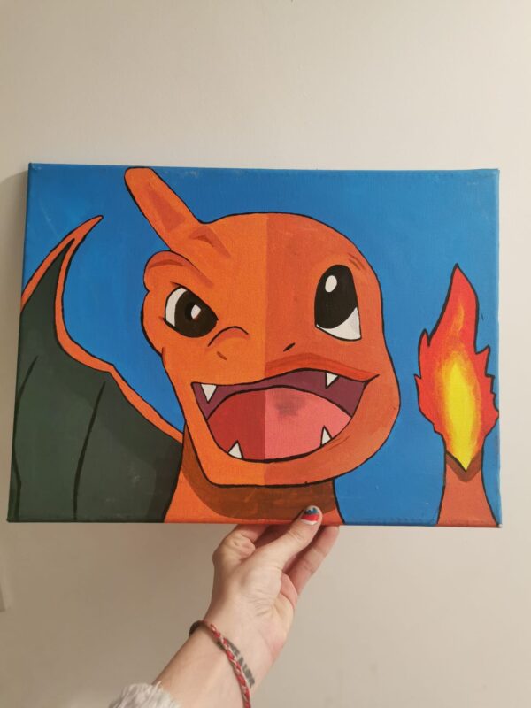 Charizard Charmander / Pokemon painting  🐉