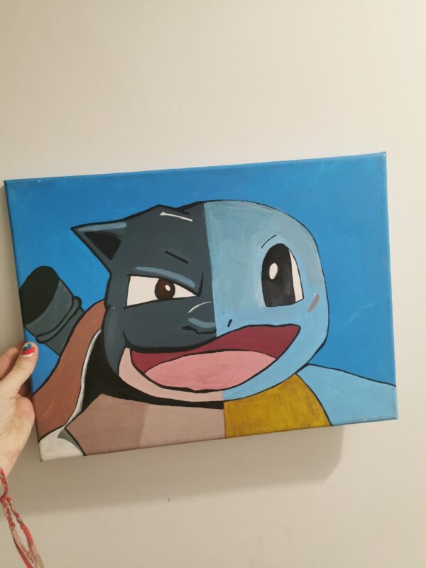 Squirtoise / Pokemon painting 🐢