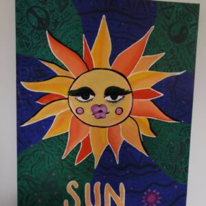 Sun-kissed